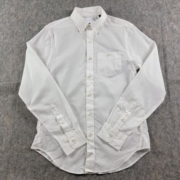 Todd Snyder Summerweight Favorite Button Down Shirt size XS White NWT $148 - Picture 2 of 12